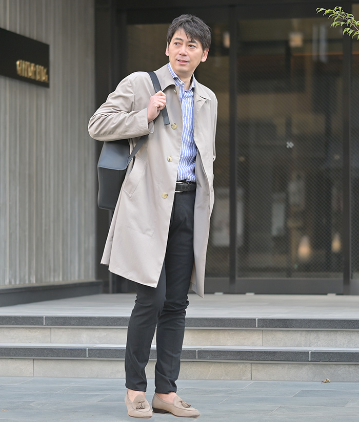 軽やかに決めるMACKINTOSH