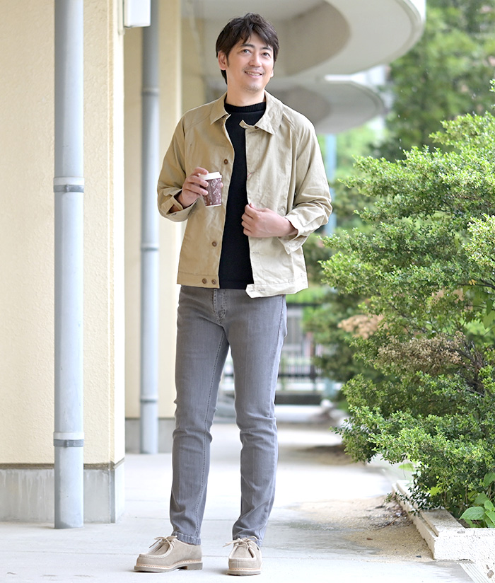抜け感と品格がポイントのイケオジ休日服