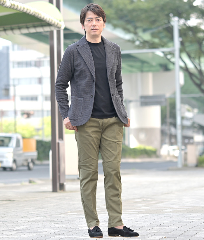 40代からの渋みを引き出す色合わせ