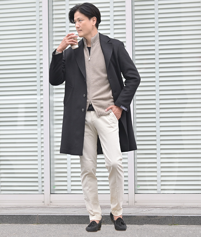 重くならない冬。大人が選ぶ、コートスタイル