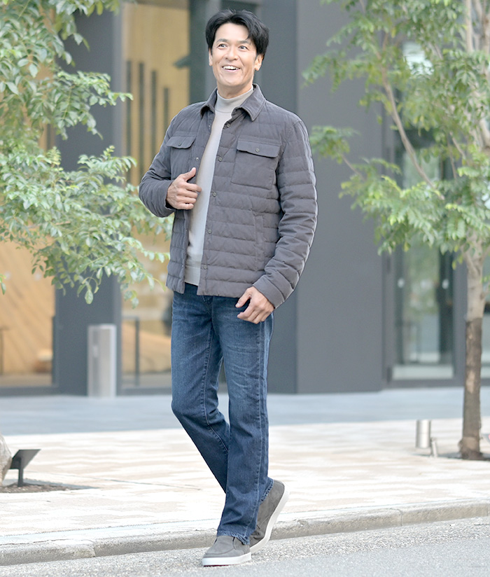 派手じゃないのに洒落て見える、冬のイケオジスタイル