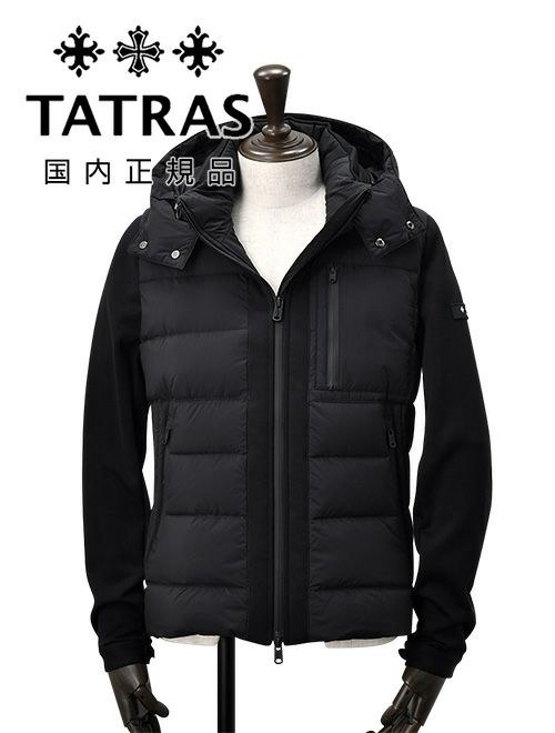 タトラス　ダウンブルゾン　タロ　TARO　ダウンジャケット　ブラック　黒