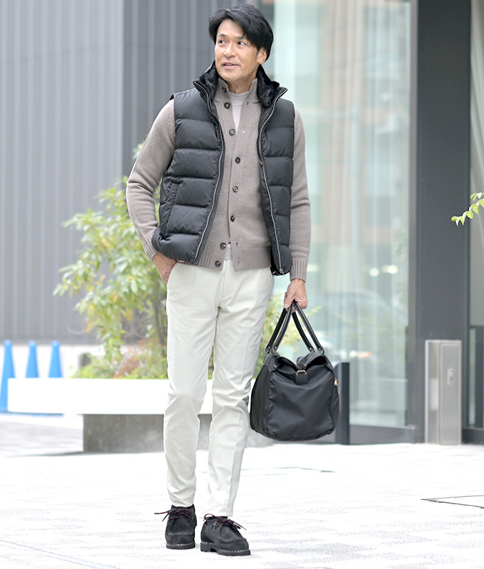 大人の週末デート服