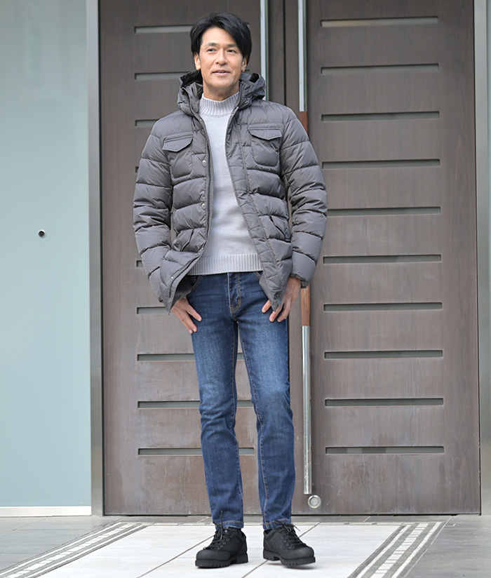 40代50代が選ぶ、信頼感のあるチェスターコートスタイル