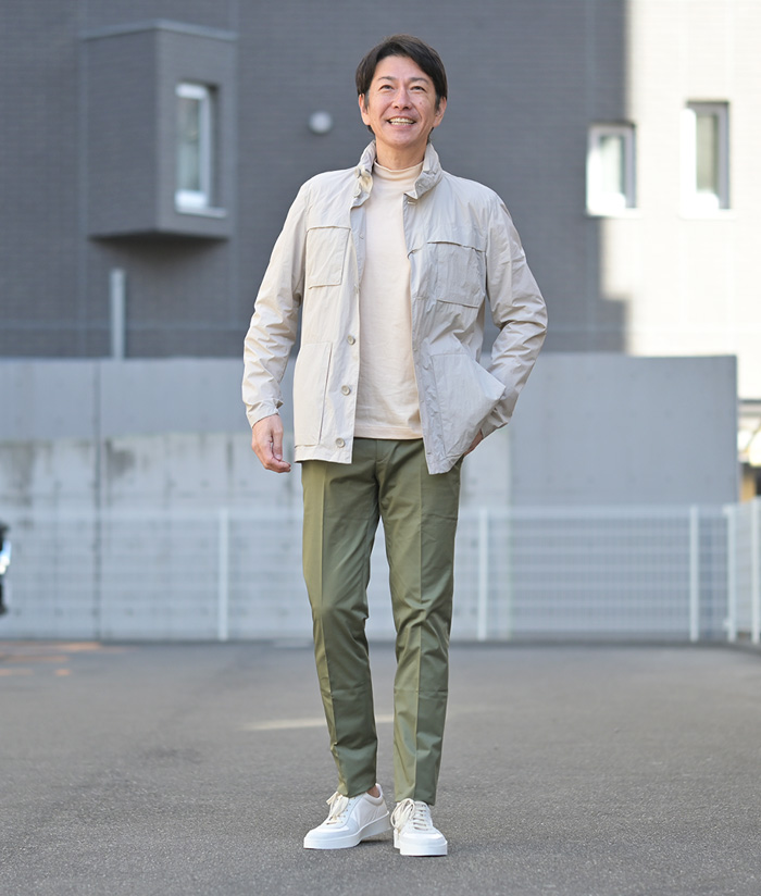 春アウターはかっこよく軽やかに