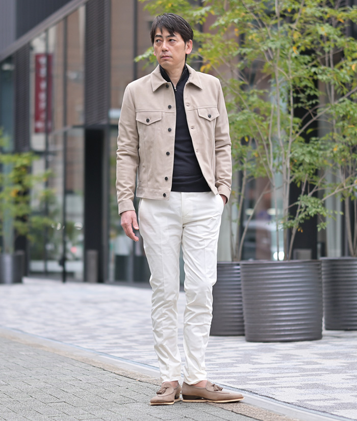 色気より品格。レザートラッカージャケットの魅力