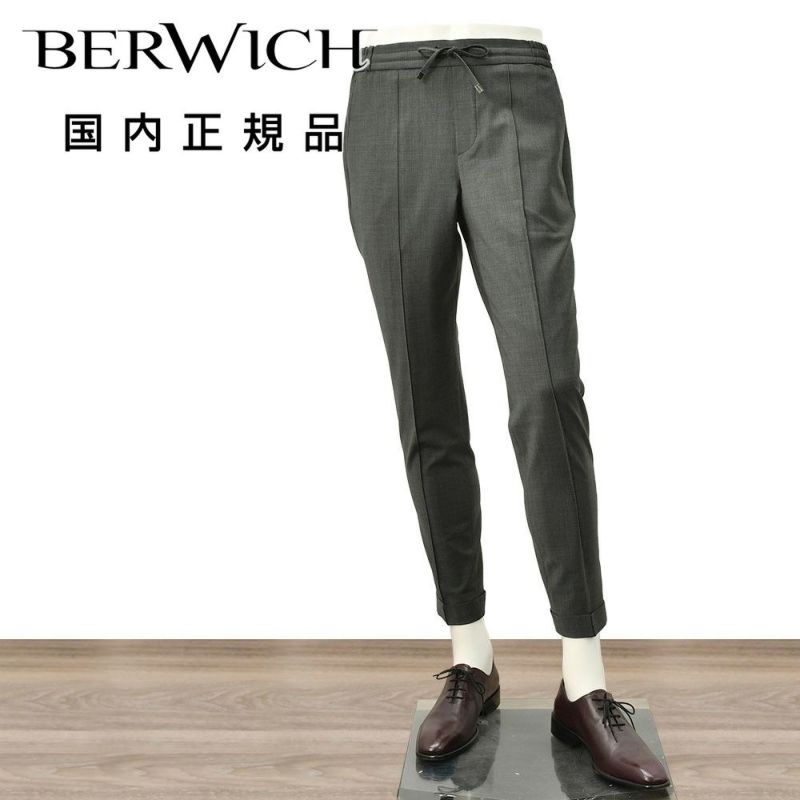 ベルウィッチ　イージーパンツ　サマーウールスラックスアルチェ　アッカデュエ　干場義雅　テクノウール生地