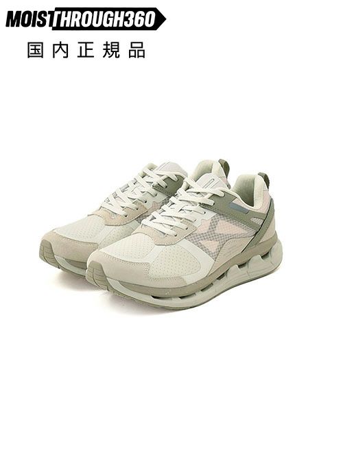 モイスルー360　防水スニーカー　レースアップシューズ　VENTIRIS LT　ヴェンティリス　オフホワイト