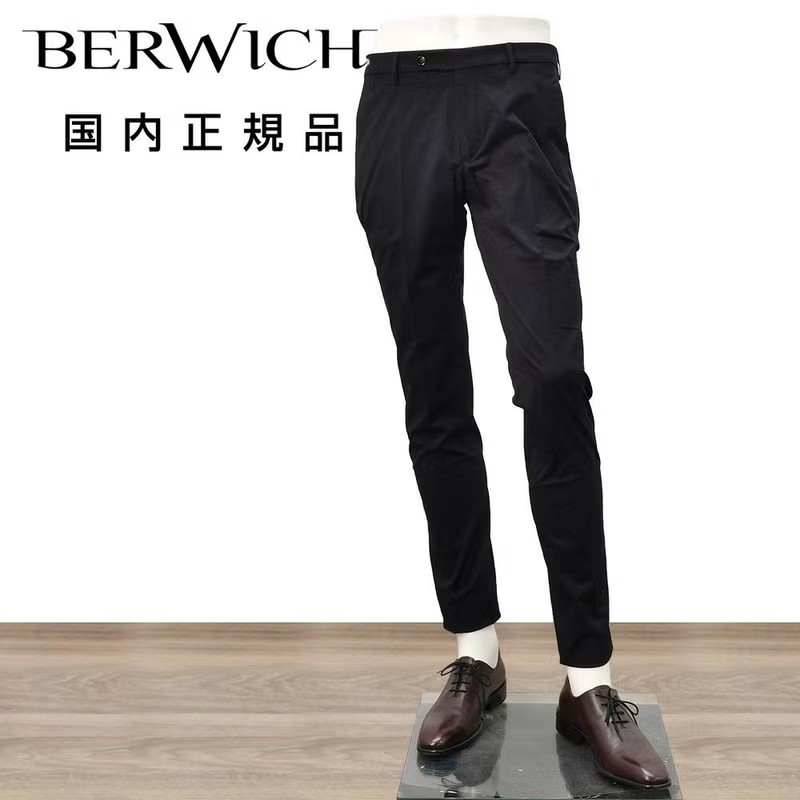 ベルウィッチ　チノスラックス　コットンパンツ　JMORELLO　モレッロ　当店別注　ブラック