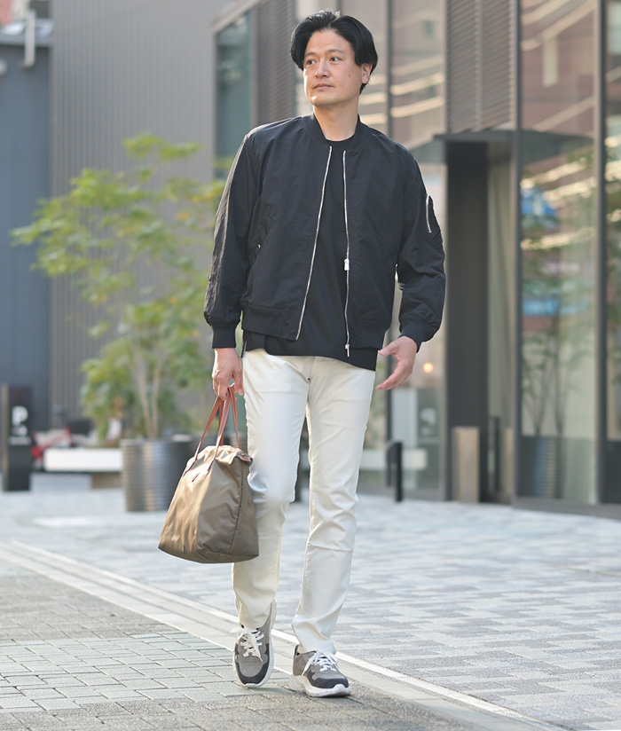 春に着る、大人こそ似合うMA-1はコレ！