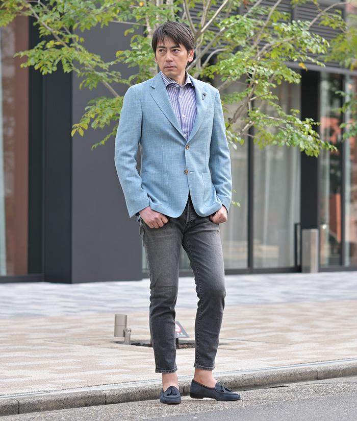 差別化する大人ジャケットコーデ