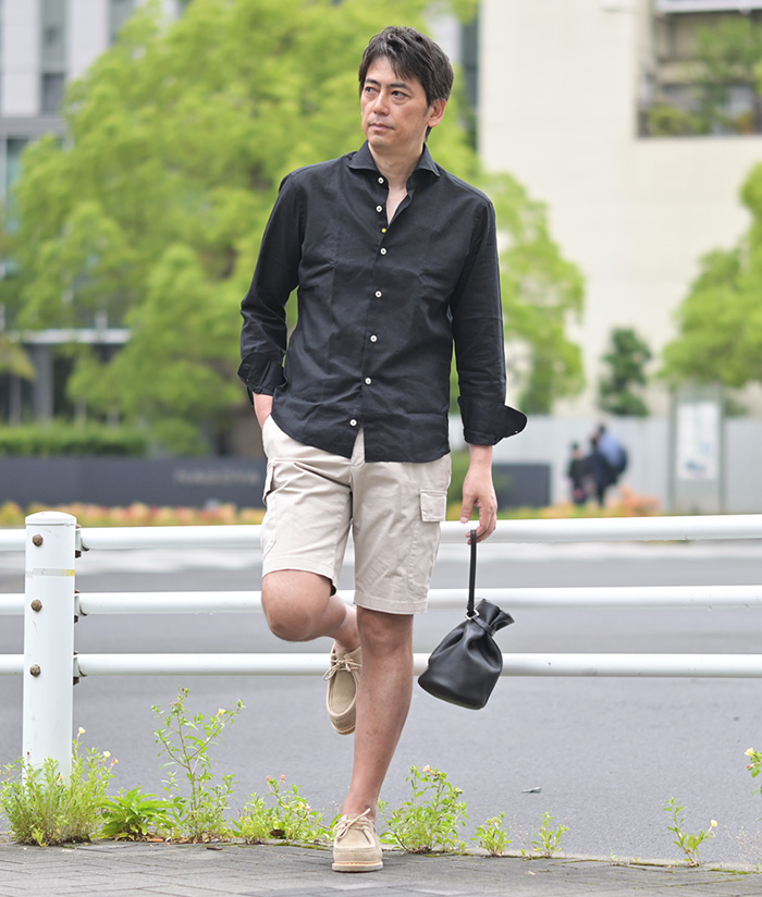 シックな色使いで魅せる大人のミリタリーマリン