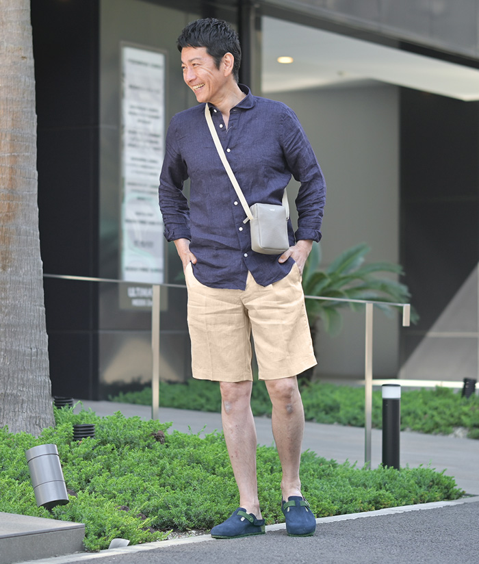極上リネンで差がつく！40代50代の洗練された夏スタイル