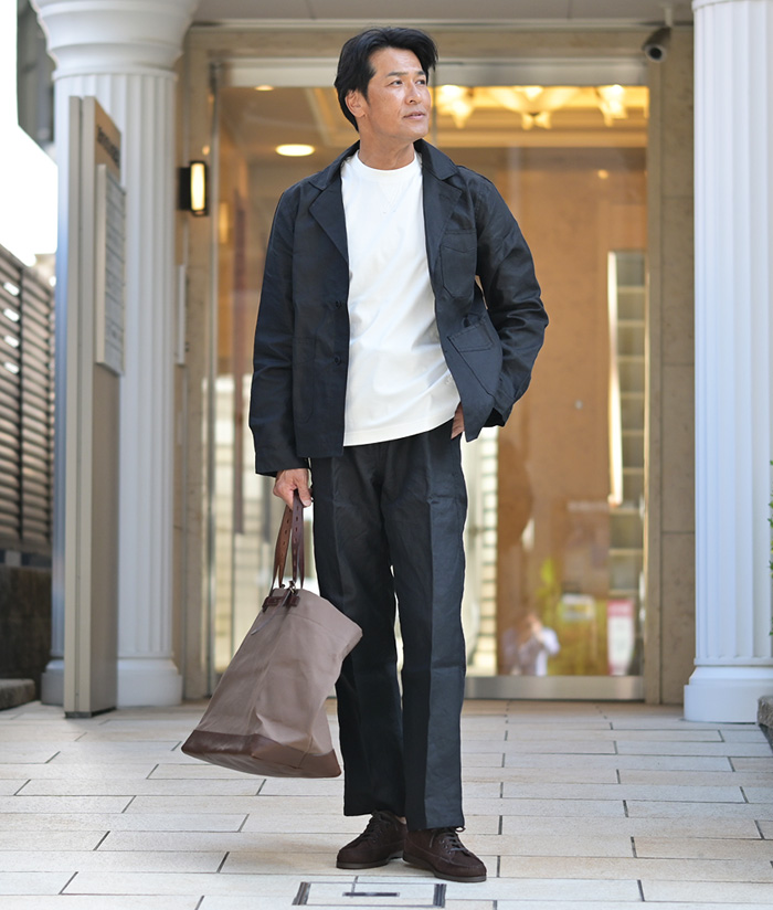 「大人の上質なワーク＆シック」を感じさせるイケオジスタイル