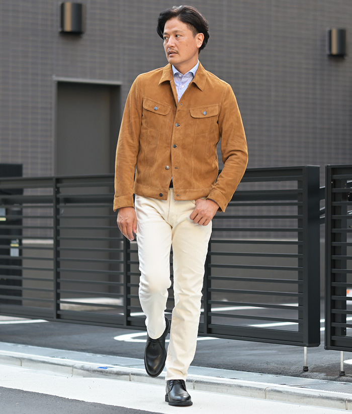 品よく力を抜く、40代からの秋アウタースタイル