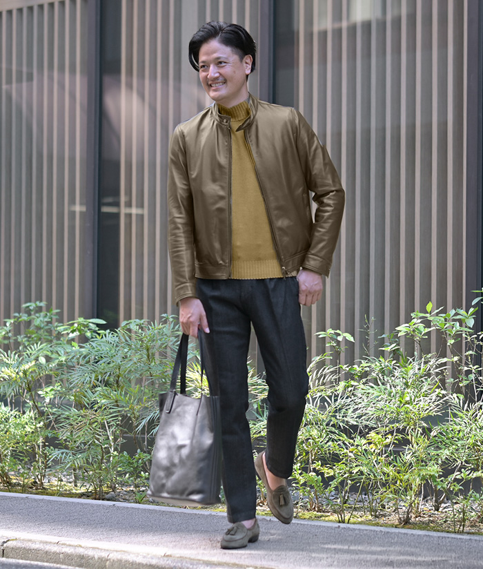 シンプルだからこそ差がつく、大人の上質カジュアル