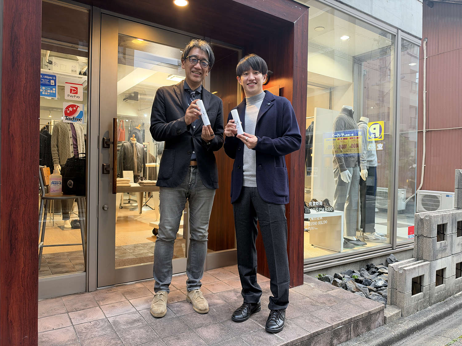 Octet nagoya 店頭にて
