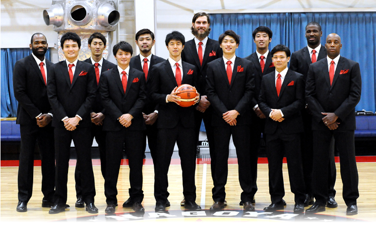 名古屋ダイヤモンドドルフィンズ選手の皆さん