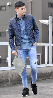 Gap ばれる + D2 ディースクエアード クルーネック プルオーバー  