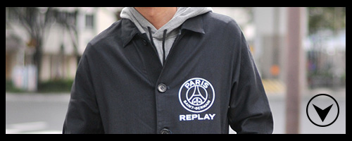 PSG×REPLAY　フットボールクラブコラボ