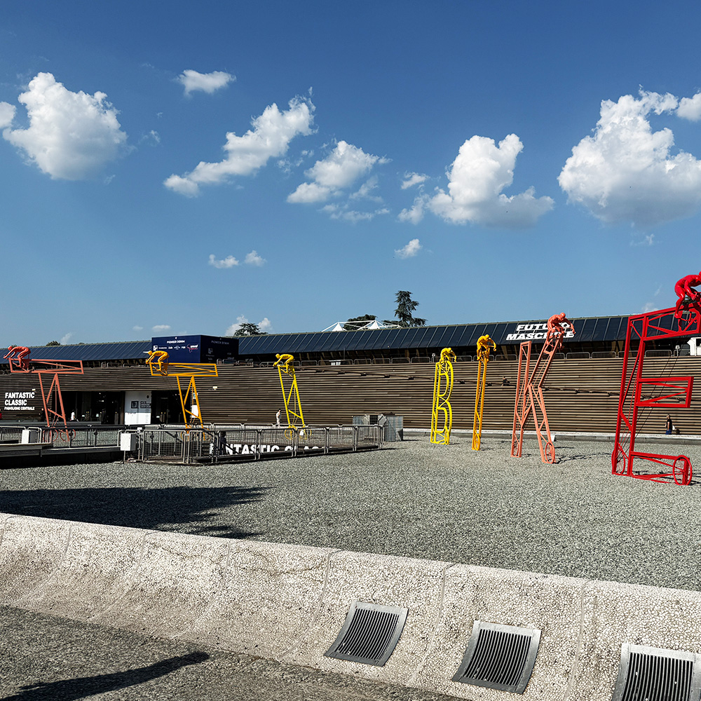 ピッティウオモ PITTI UOMO 2025 フィレンツェ 会場入口 Fortezza da Basso