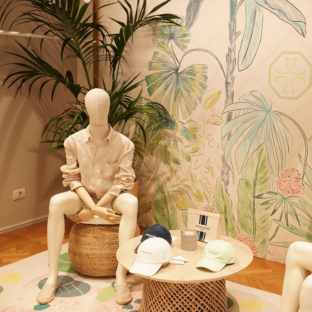 ラルディーニ LARDINI ミラノ ショールーム ニットジャケット カラー展開 2026春夏