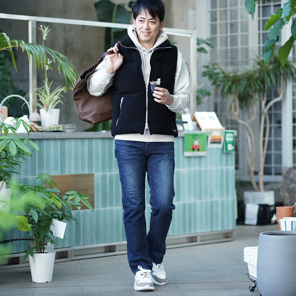 モデル着用全身コーディネート画像