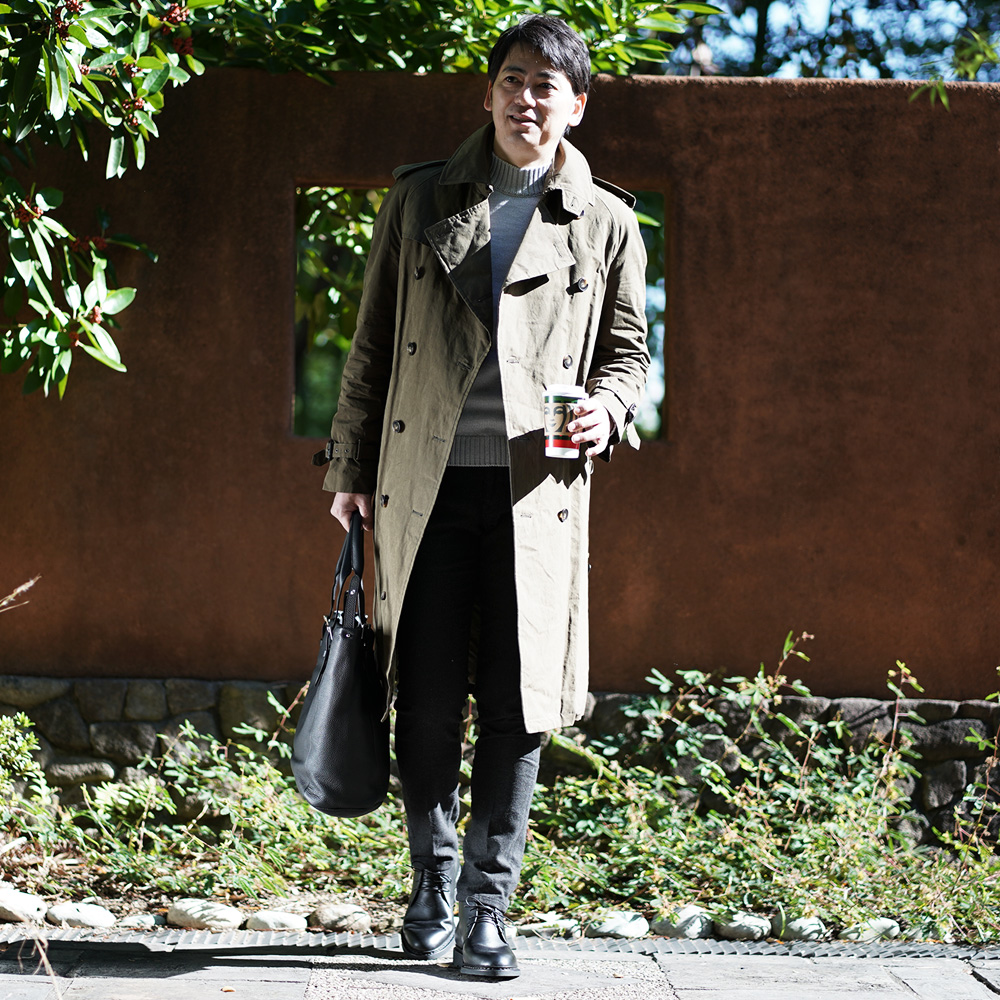 モデル着用全身コーディネート画像