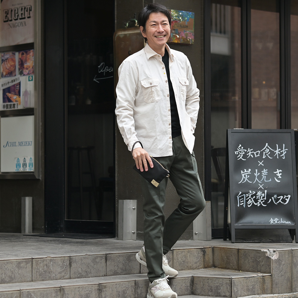 モデル着用スナップ