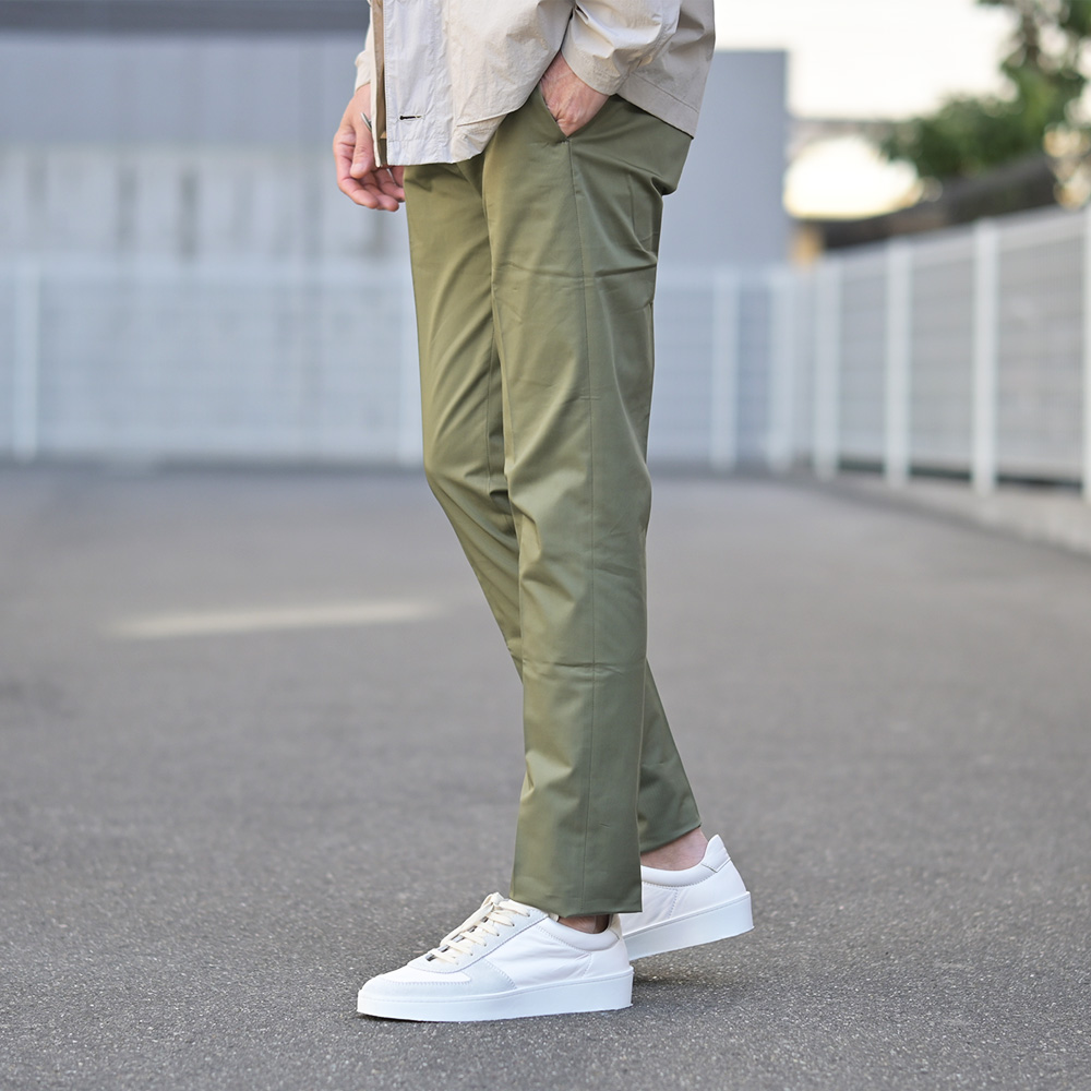 ベルウィッチ　BERWICH　シルエット　BERTO（ベルト）1プリーツ ジャージースラックス