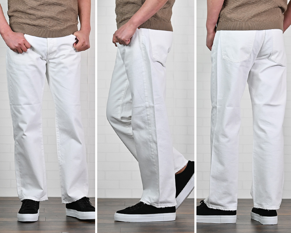 RED CARD（レッドカード）　Trucker Jacket -トラッカージャケット- ＆ Jiro -ジロー-　シルエット