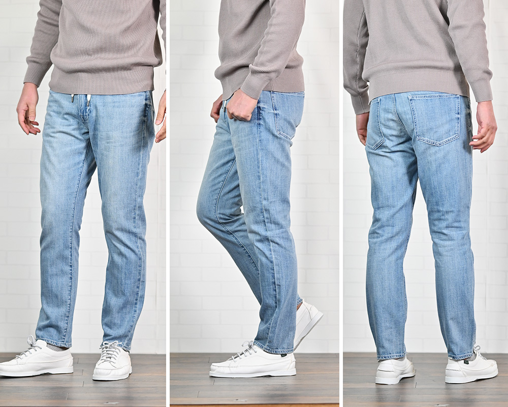 RED CARD（レッドカード）　Rhythm + Easy -リズムプラスイージー-　デニム　シルエット