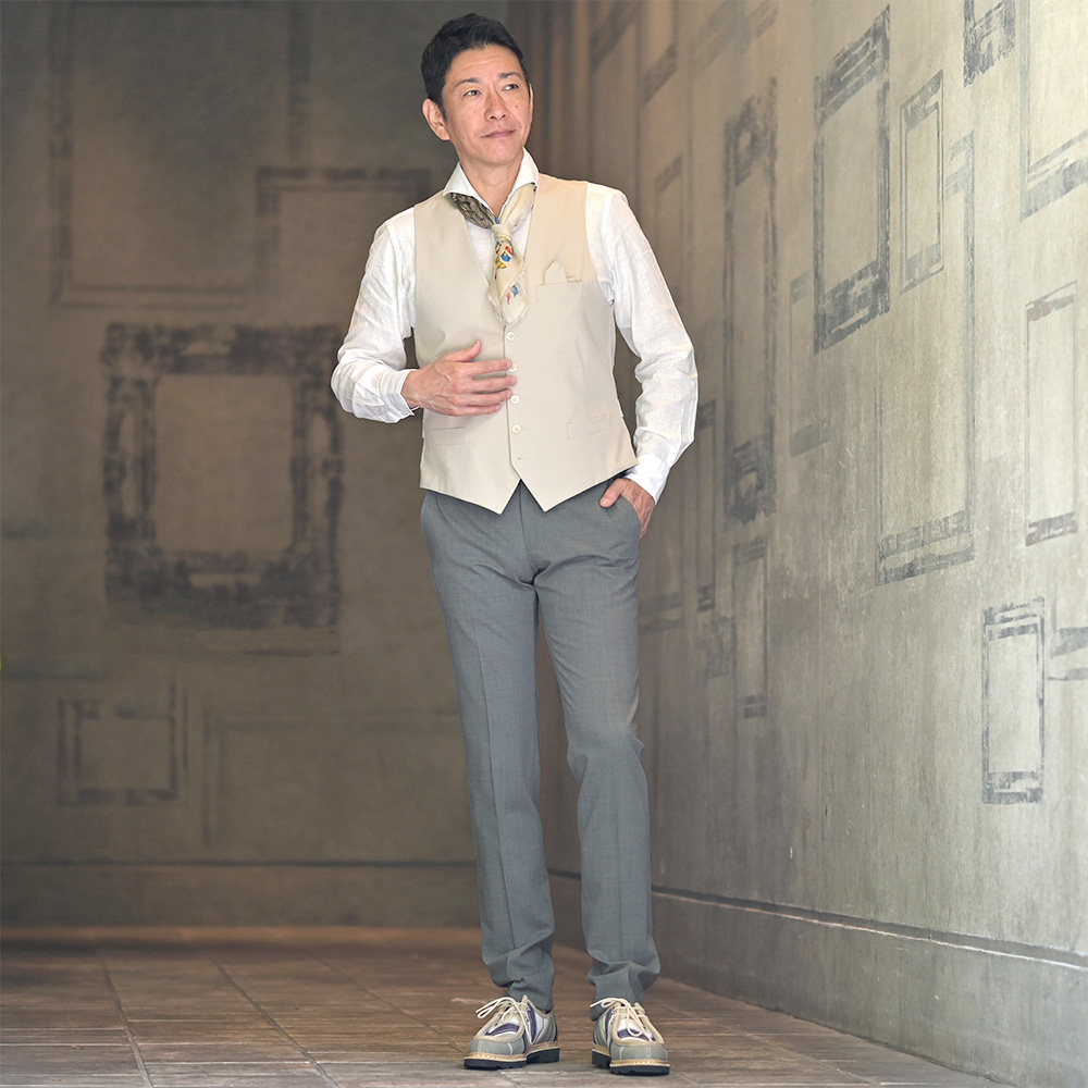 paraboot　パラブーツ　ミカエル　キレイめスタイル