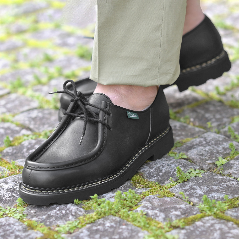 paraboot　パラブーツ　ミカエル　キレカジコーデ