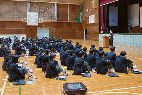 松平高校　スーツ講座