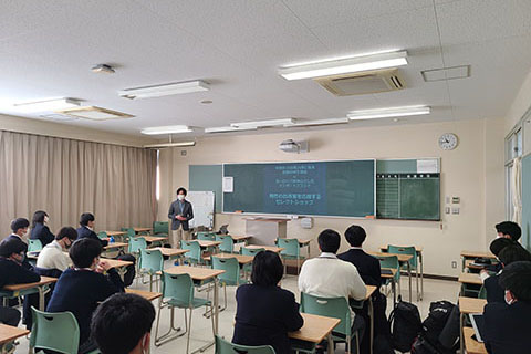 高蔵高校　スーツ講座
