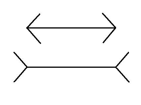 ミュラー・リヤー錯視